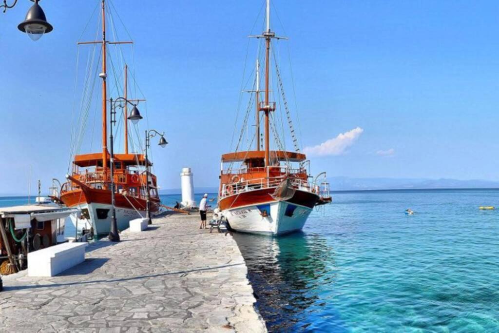 K-Home Villa, Your Enchanting Getaway Pefkochori Exterior foto